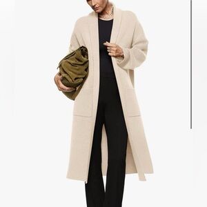 MNG Long Sleeve Maxi Cardigan
